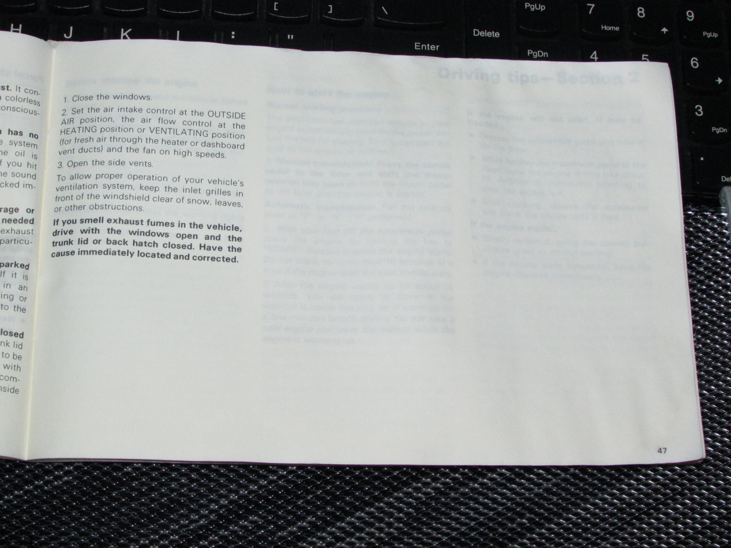 Toyota Celica (1985) Owners Manual