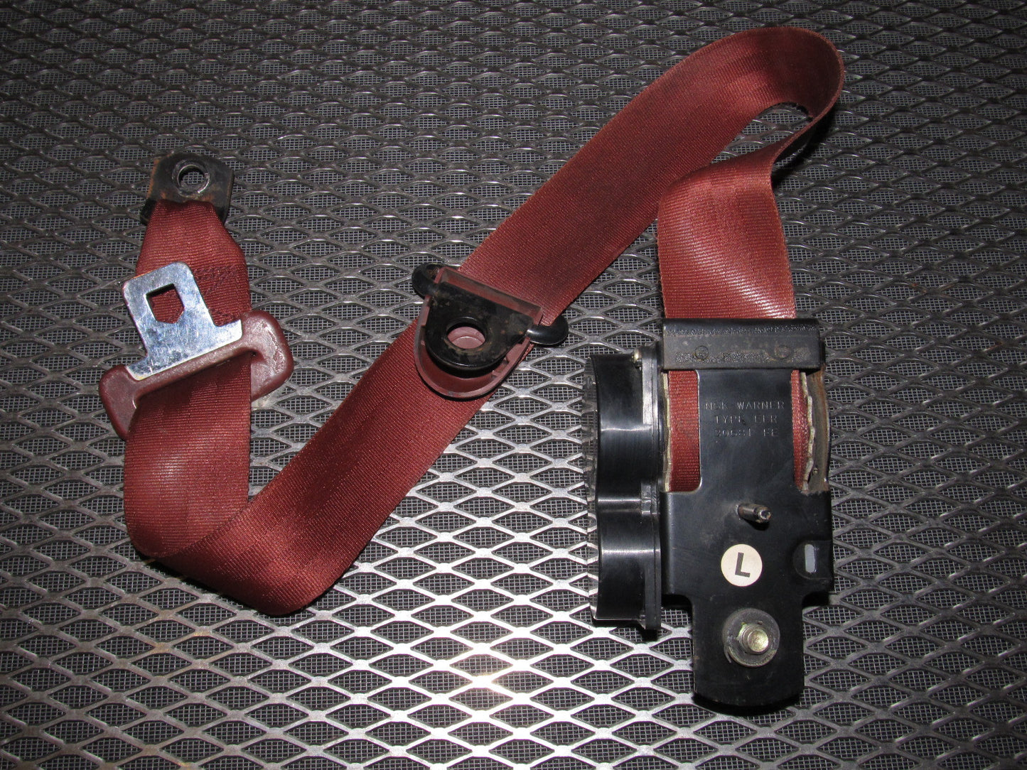 84 85 Mazda RX7 OEM Front Seat Belt - Left