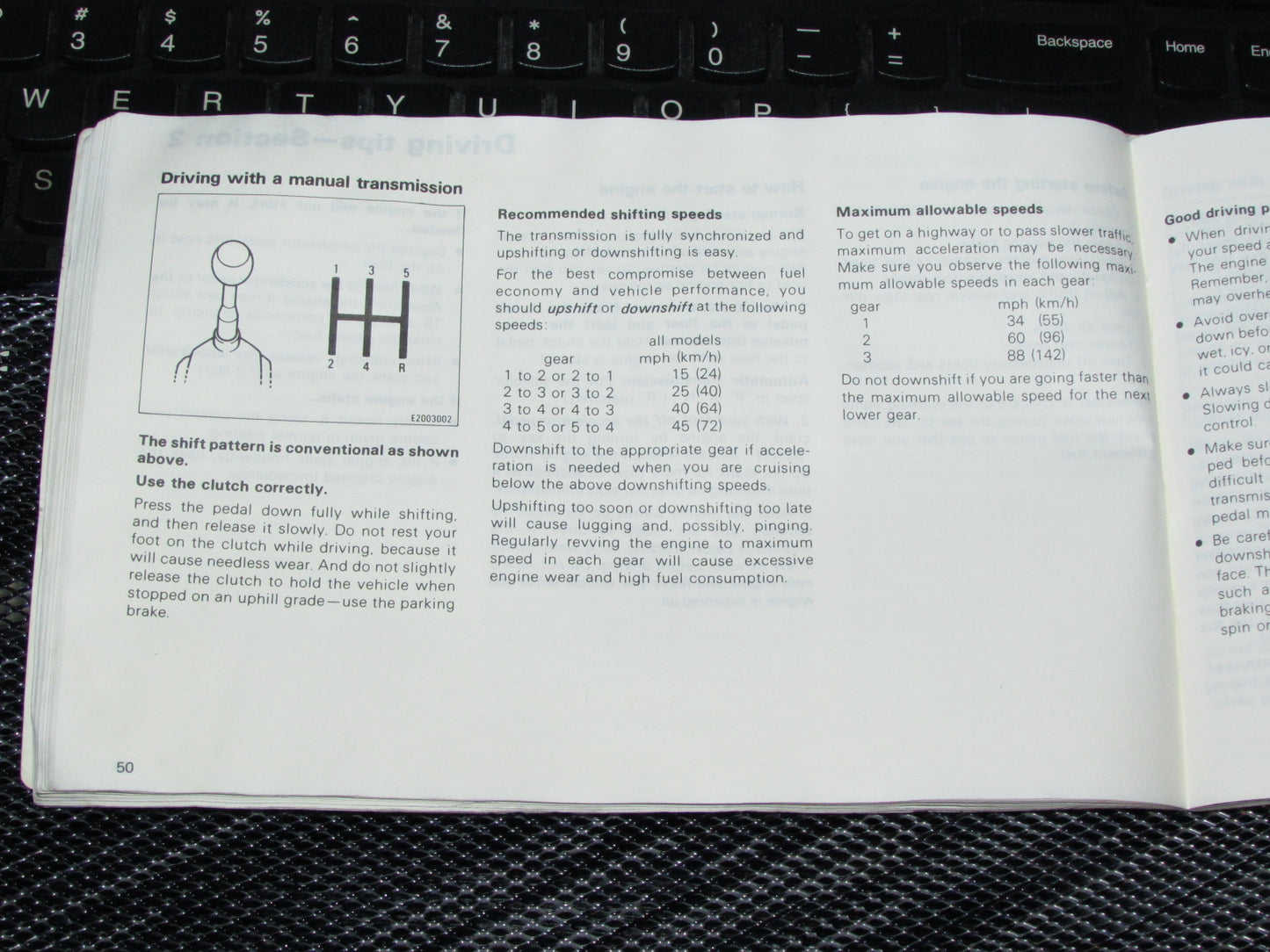Toyota Celica (1985) Owners Manual