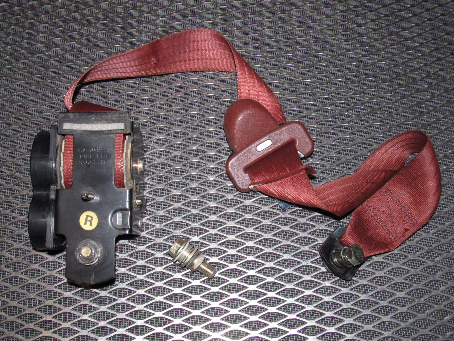 84 85 Mazda RX7 OEM Front Seat Belt - Right