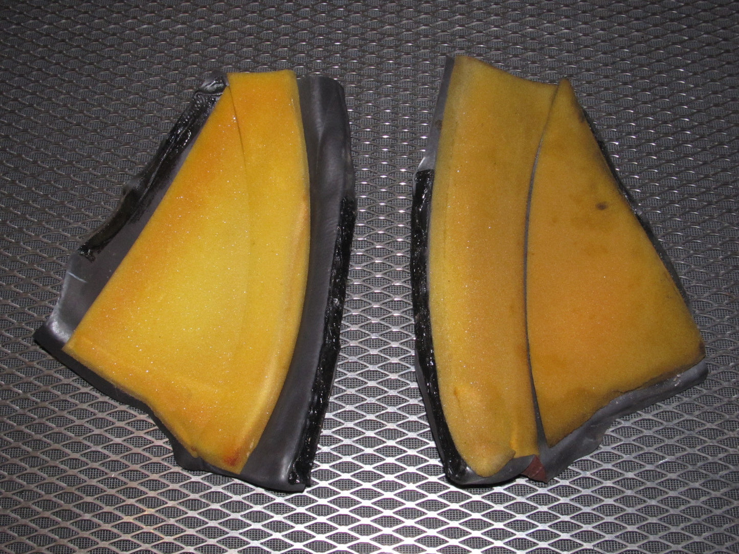 84 85 Mazda RX7 OEM Trunk Wheel Well Cover Pad Set