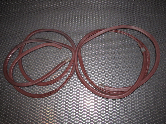84 85 Mazda RX7 OEM Door Chassis Belt Line Moulding Stripping