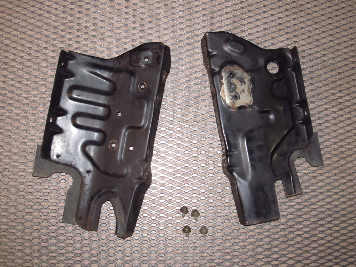 81-83 Mazda RX7 OEM A/C Condenser & Radiator Bracket