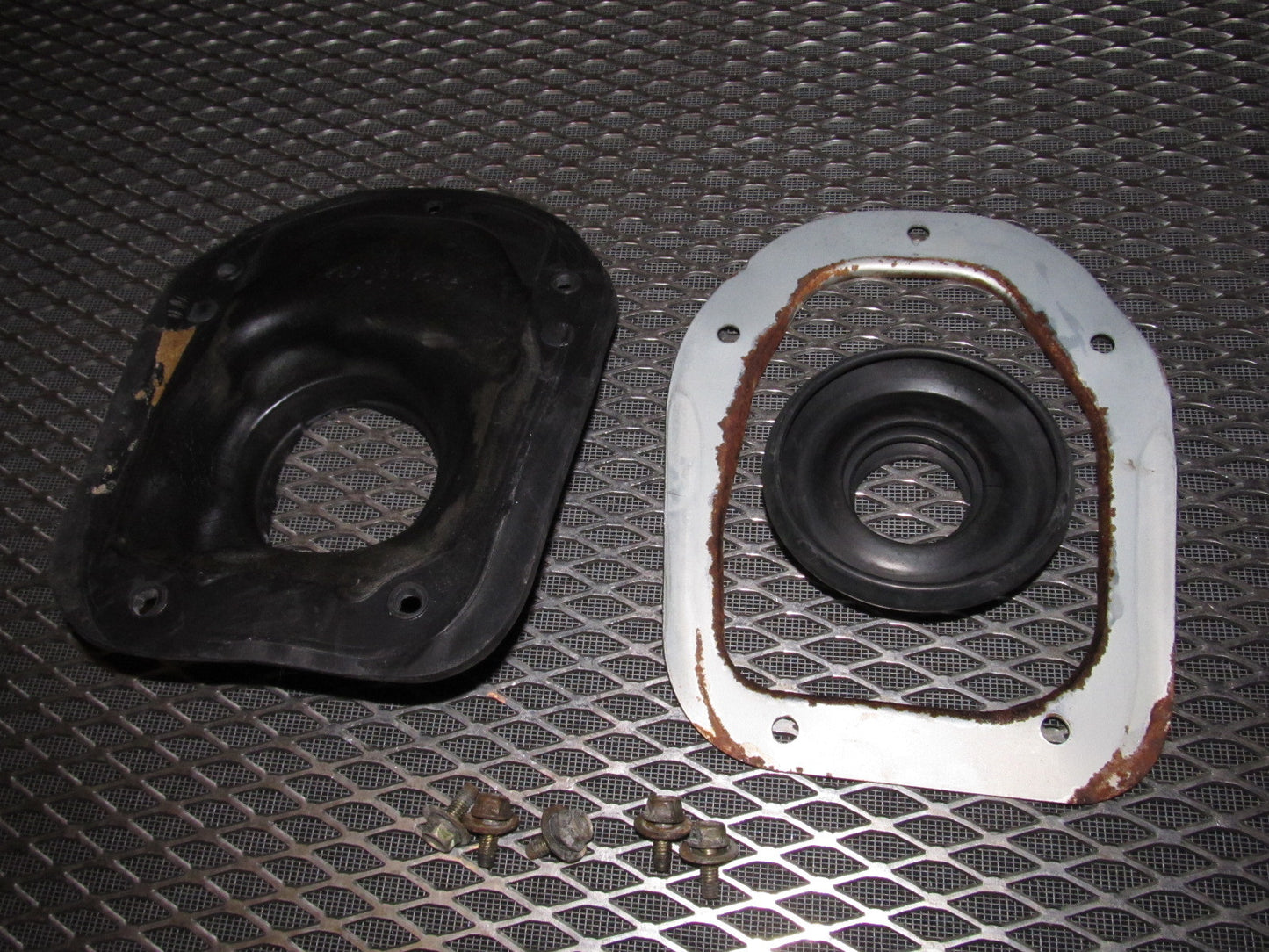 84 85 Mazda RX7 OEM M/T Shifter Protecting Boot & Bracket