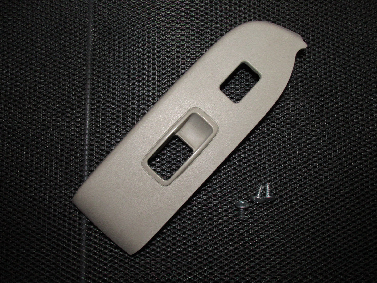 03 04 Infiniti G35 OEM 4 Door Tan Window Switch Bezel Trim - Front Right