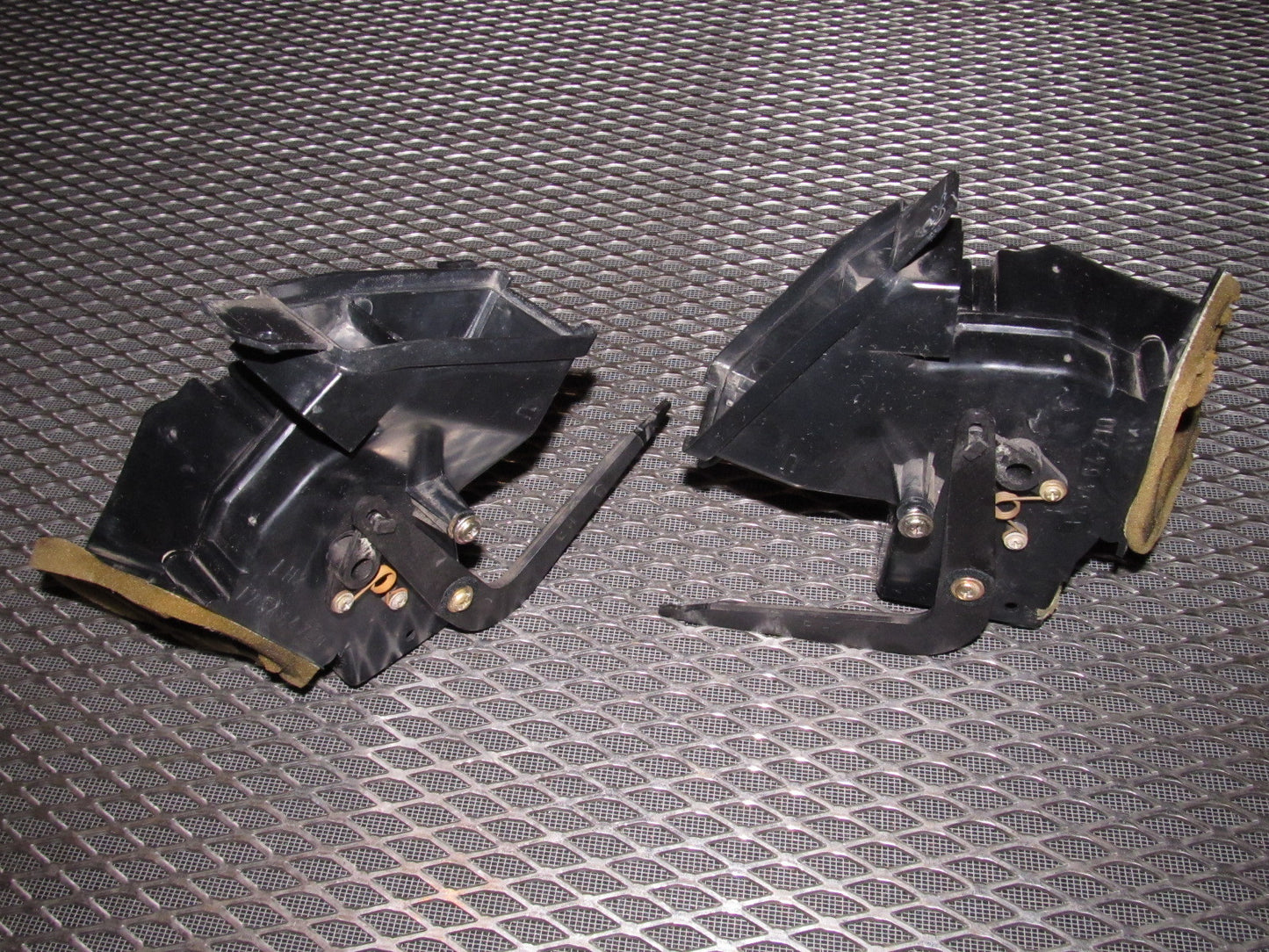 84 85 Mazda RX7 OEM Dash A/C Heater Vent Duct - Set