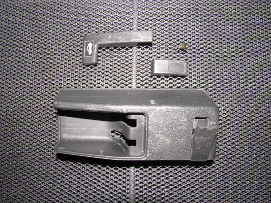 88 89 Honda CRX OEM Trunk & Gas Door Release Switch Cover Trim