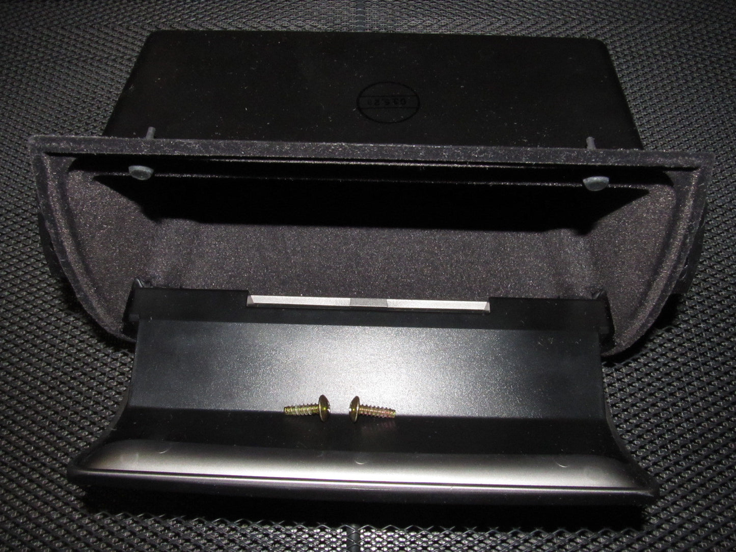 03 04 Infiniti G35 OEM Gray Center Dash Pouch Box