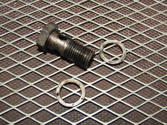 86-93 Mercedes Benz 300E OEM Brake Booster Vacuum Line Fitting Banjo Bolt