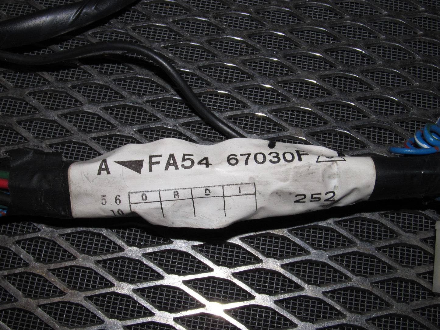 84 85 Mazda RX7 OEM Dash Wiring Harness - 12A M/T