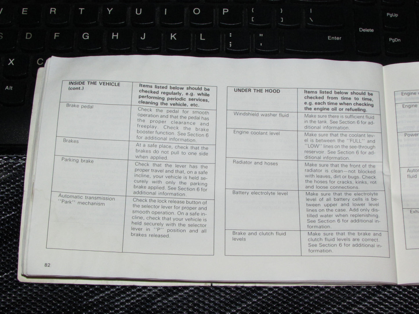 Toyota Celica (1985) Owners Manual