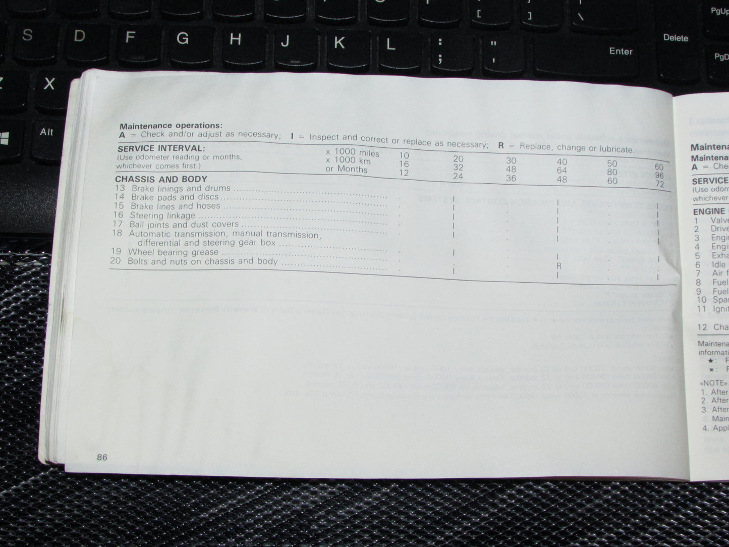 Toyota Celica (1985) Owners Manual