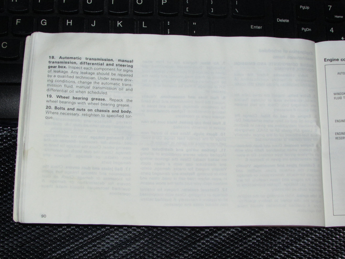 Toyota Celica (1985) Owners Manual