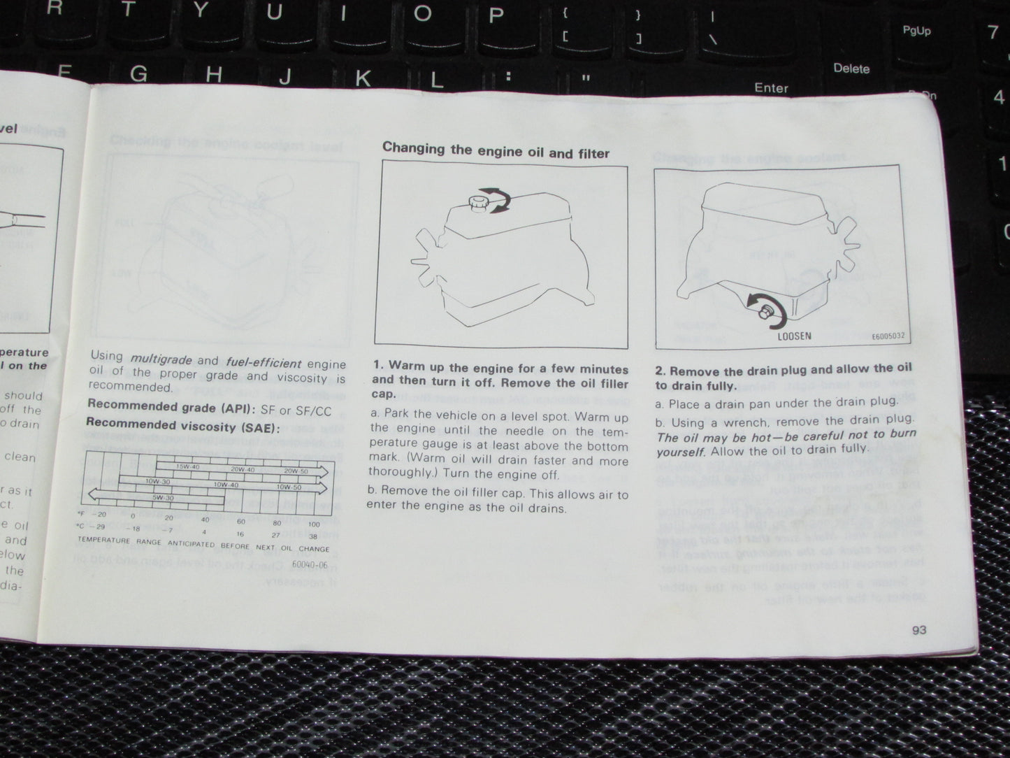 Toyota Celica (1985) Owners Manual