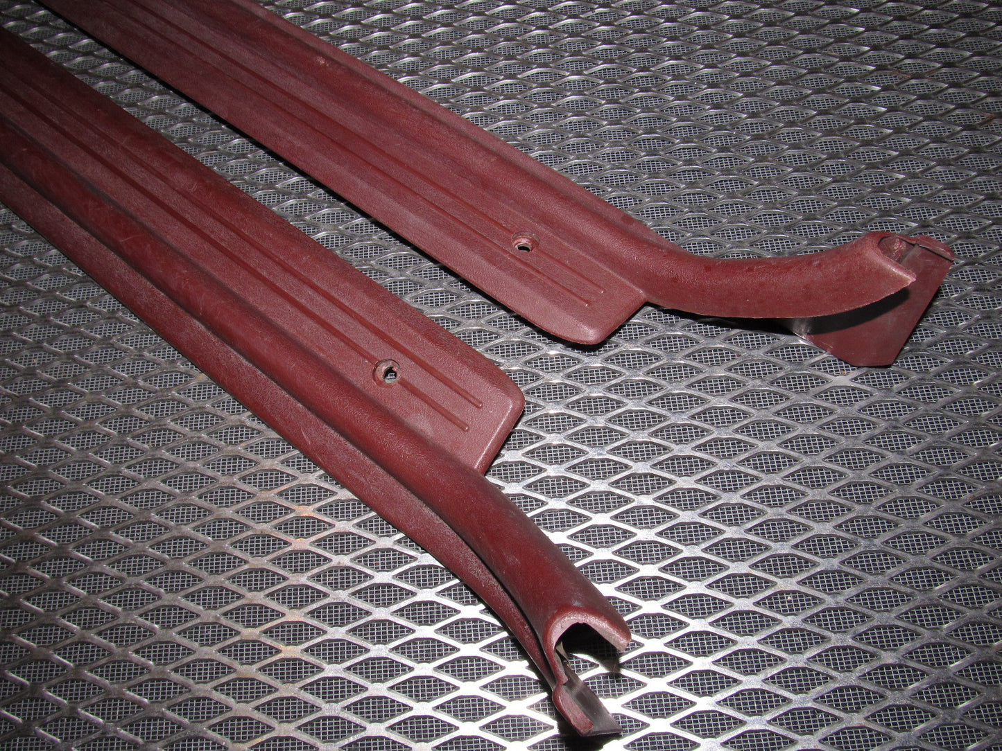 84 85 Mazda RX7 OEM Door Sills Cover - Set