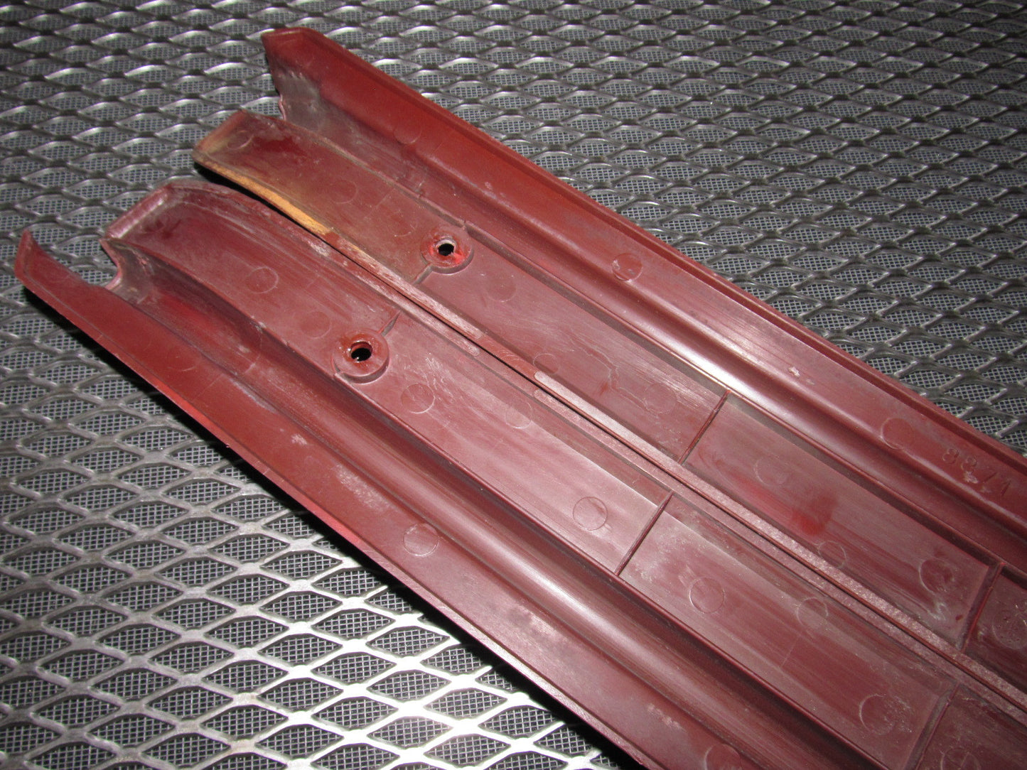 84 85 Mazda RX7 OEM Door Sills Cover - Set