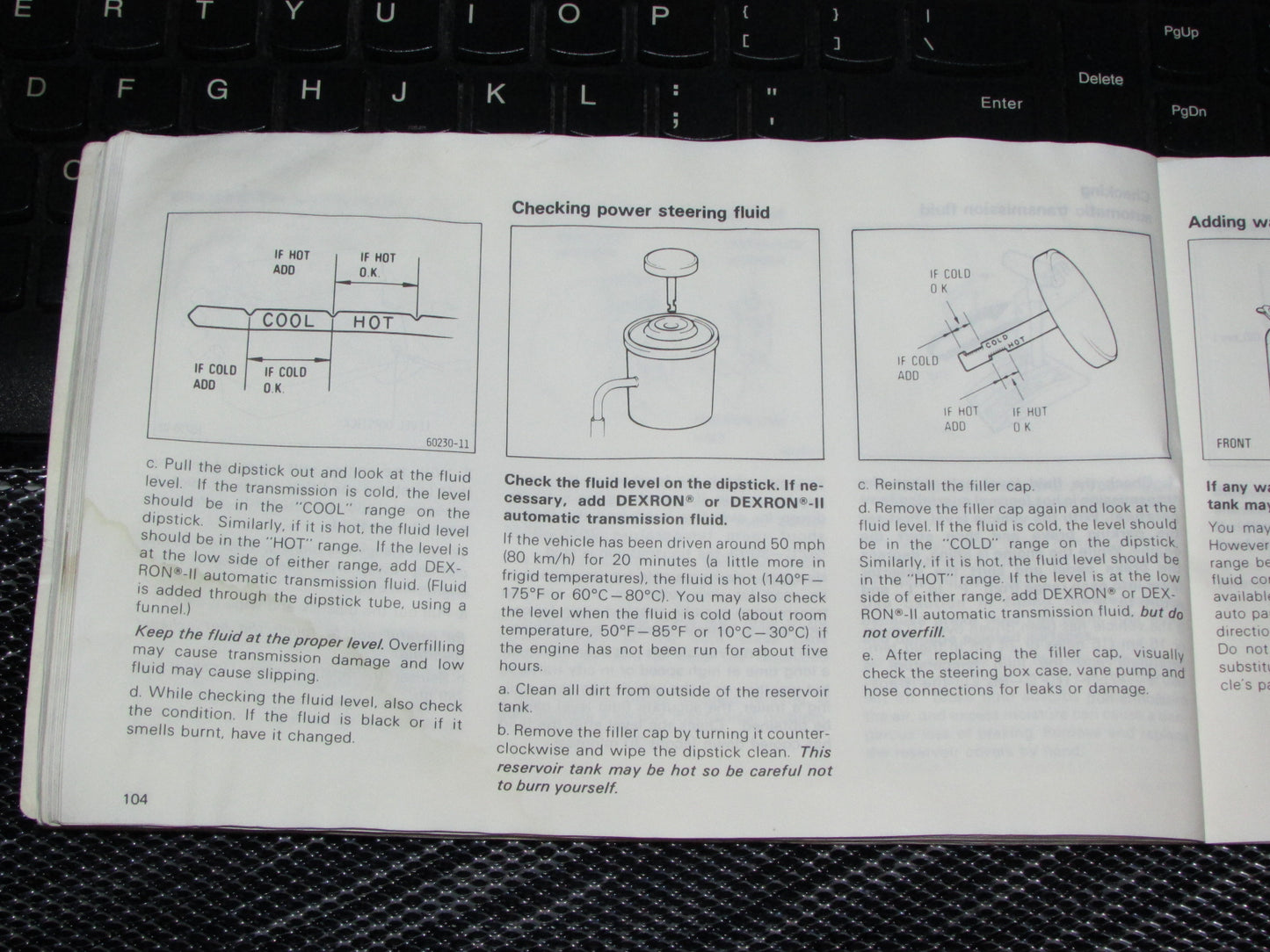 Toyota Celica (1985) Owners Manual