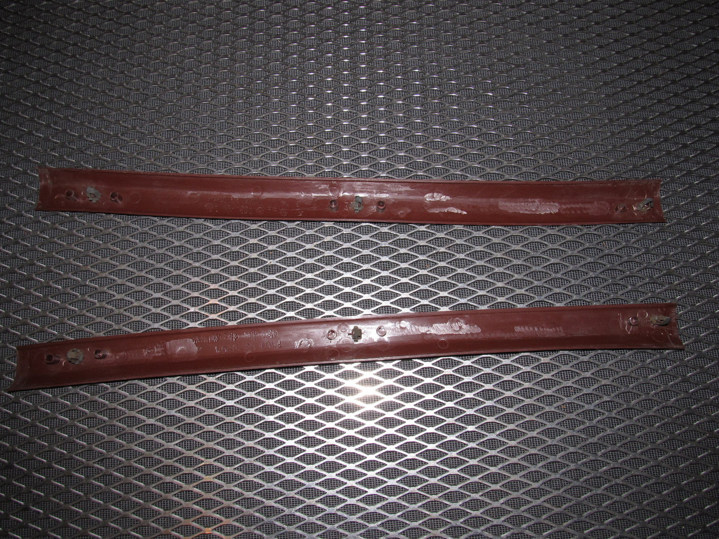84 85 Mazda RX7 OEM Headliner Side Railing Trim Cover Set