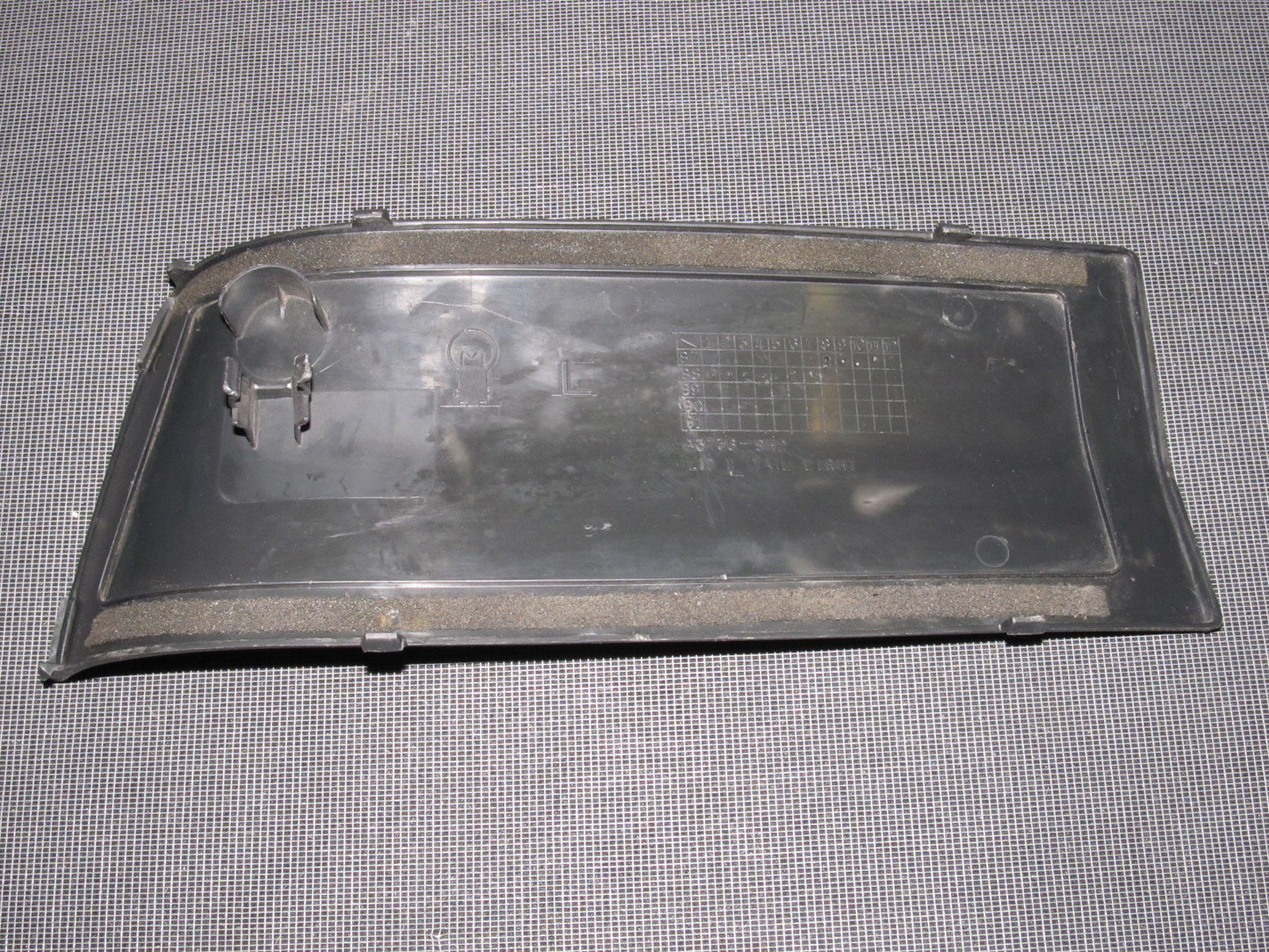 88 89 Honda CRX OEM Trunk Tail Light Cover - Left
