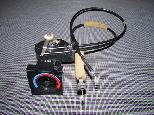 88 89 Honda CRX OEM Climate Control Heat Adjustment Switch & Cable