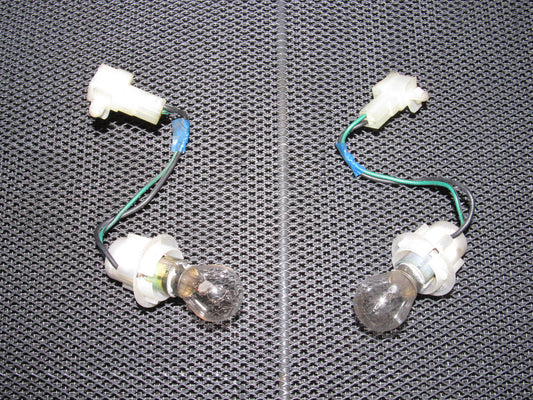 88 89 Honda CRX OEM Reverse Light Bulb Socket Set