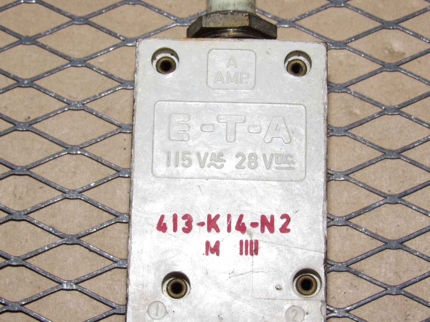 77-95 Mercedes Benz T1 Van OEM Thermal Circuit Breaker 60 Amp