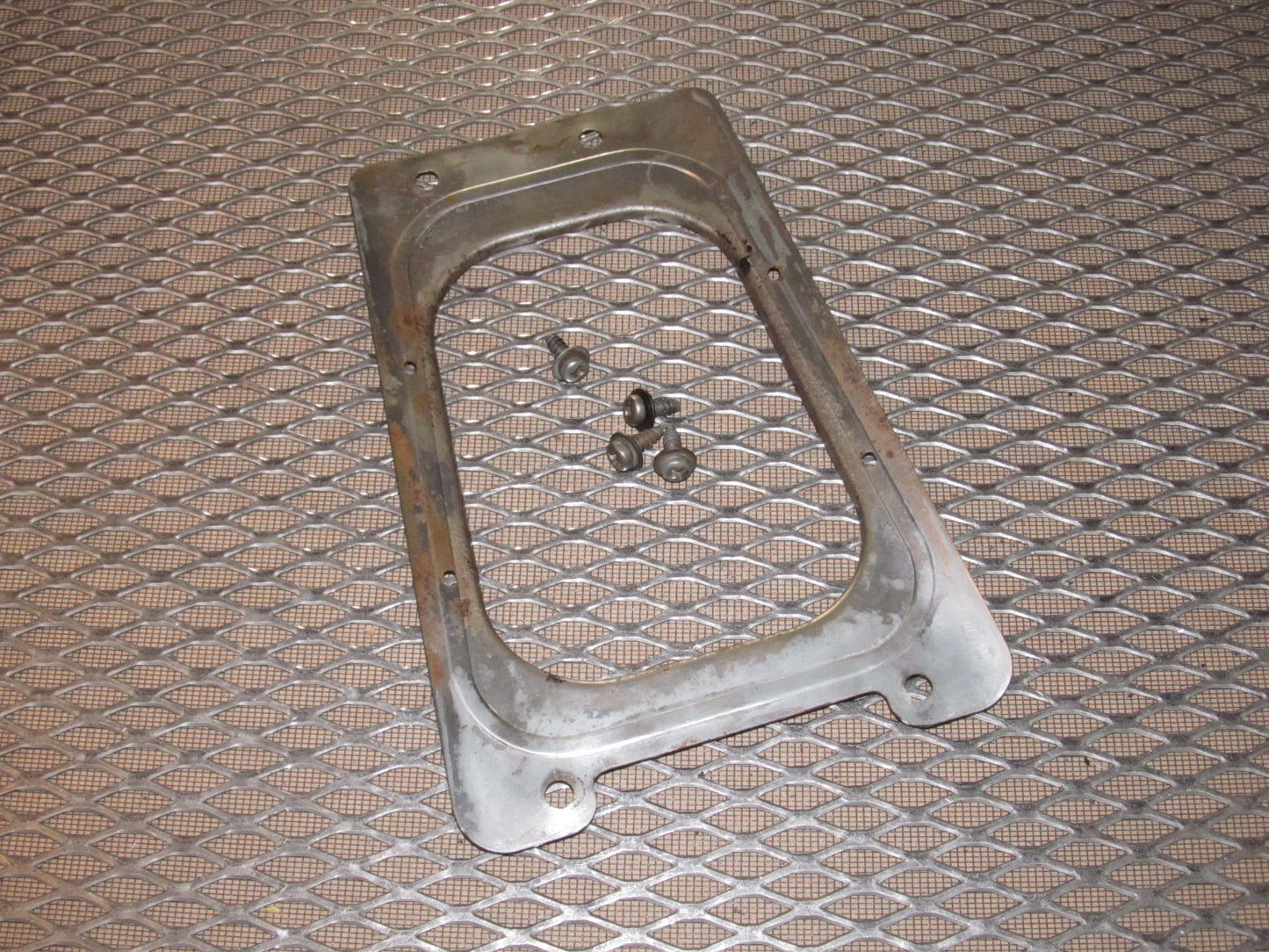 79 80 Datsun 280zx OEM M/T Shifter Boot Holder Mounting Bracket