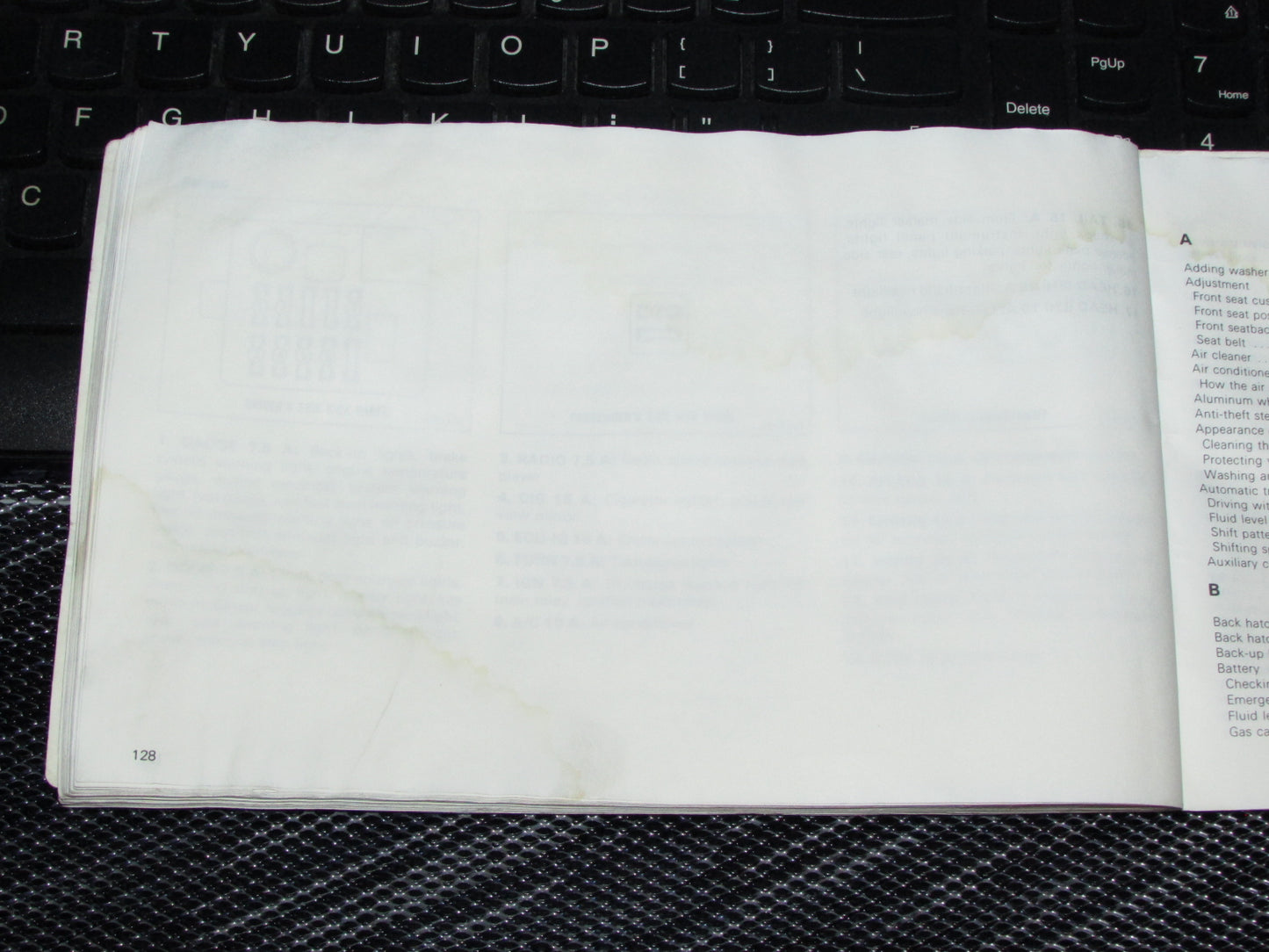 Toyota Celica (1985) Owners Manual