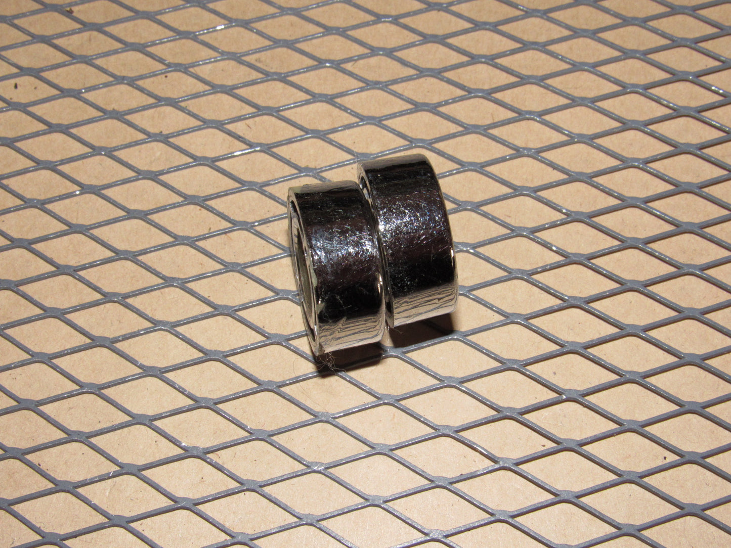 79 81 82 Datsun 280zx OEM Power Mirror Switch Chrome Lock Ring