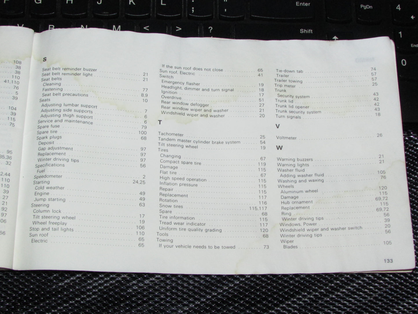 Toyota Celica (1985) Owners Manual