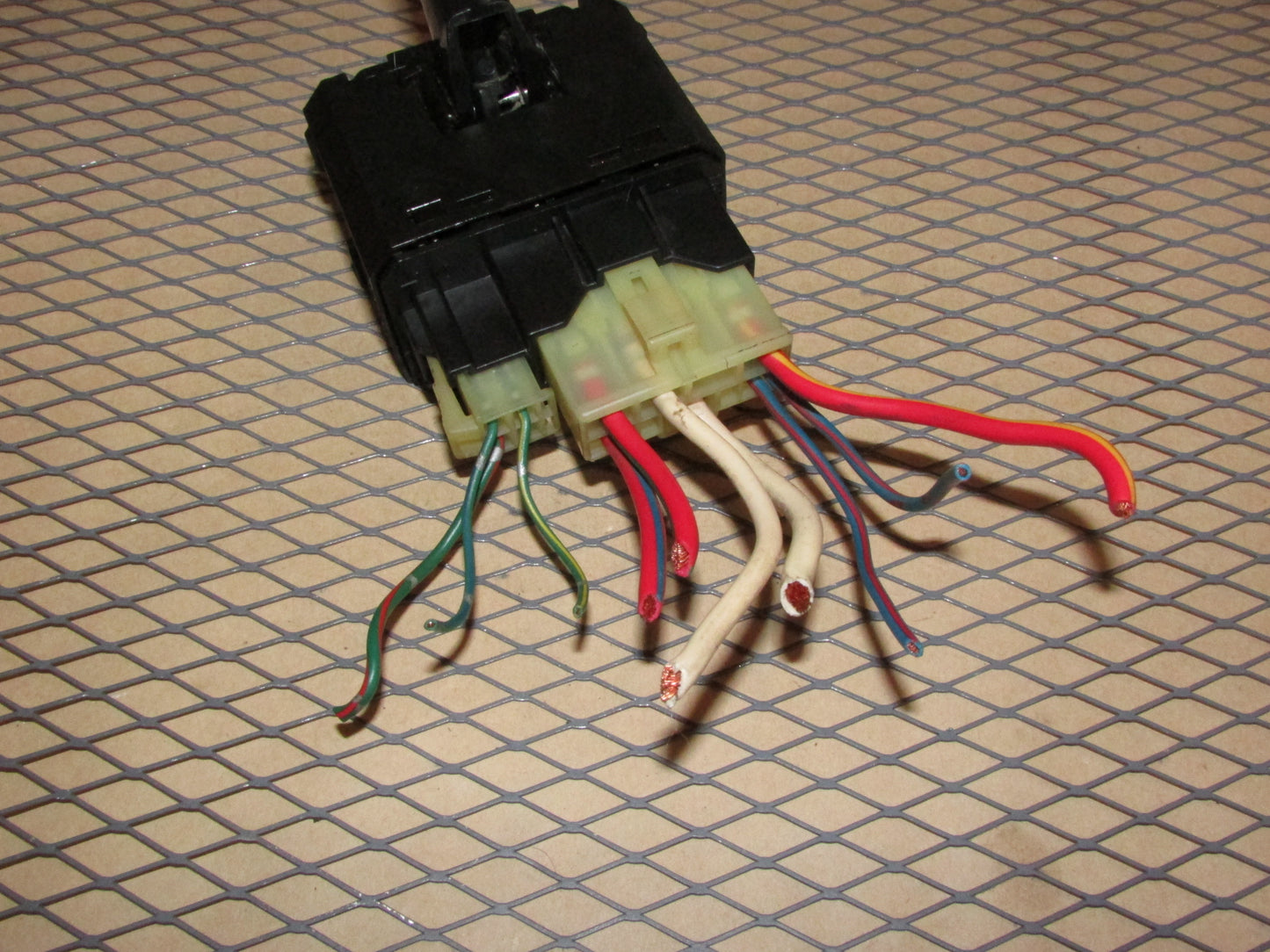 90 91 Honda CRX OEM Headlight & Turn Signal Switch Pigtail Harness Connector