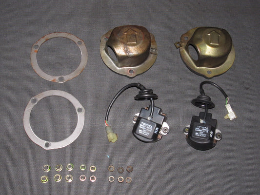 86 87 88 Toyota Supra OEM Rear TEMS Suspension Actuator Motor Set