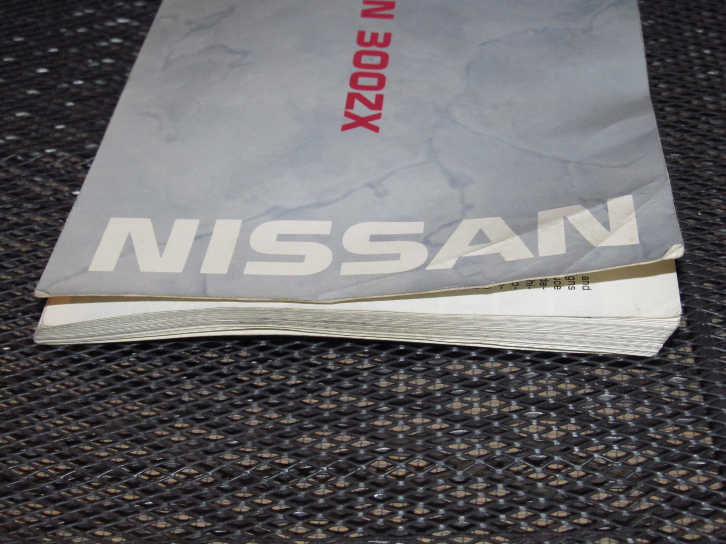 1990 Nissan 300zx OEM Factory Manual Book - Twin Turbo