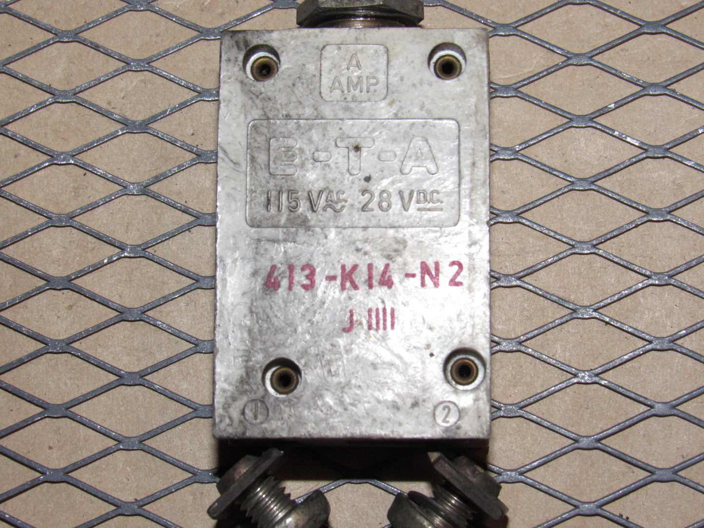 77-95 Mercedes Benz T1 Van OEM Thermal Circuit Breaker 60 Amp