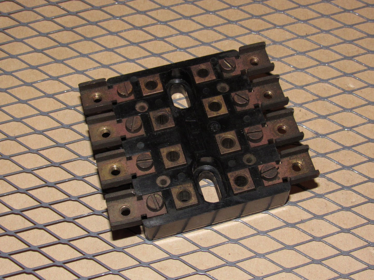 77-95 Mercedes Benz T1 Van OEM ETA Circuit Breaker Fuse Holder Distribution Block