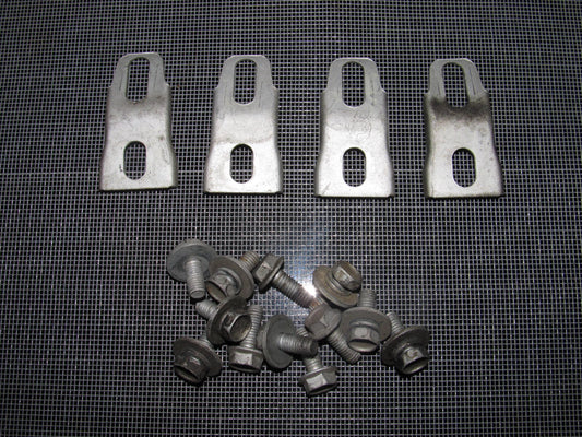 94-01 Acura Integra OEM Front Headlight Mount Bracket - 4 pieces with bolts