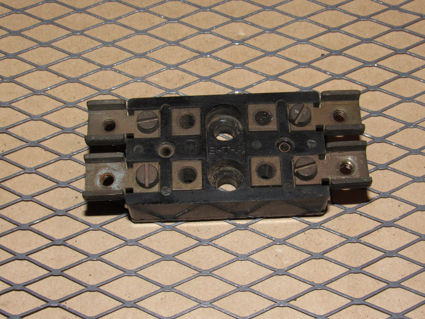 77-95 Mercedes Benz T1 Van OEM ETA Circuit Breaker Fuse Holder Distribution Block