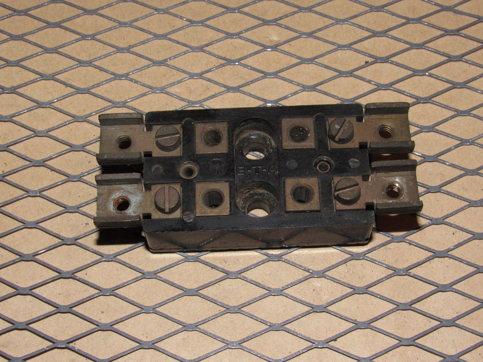77-95 Mercedes Benz T1 Van OEM ETA Circuit Breaker Fuse Holder Distribution Block