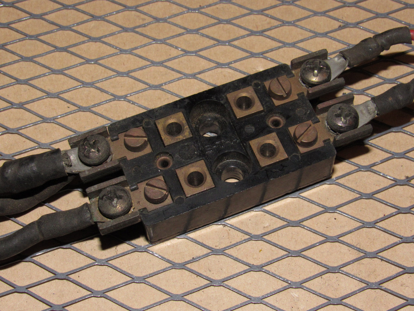 77-95 Mercedes Benz T1 Van OEM ETA Circuit Breaker Fuse Holder Distribution Block