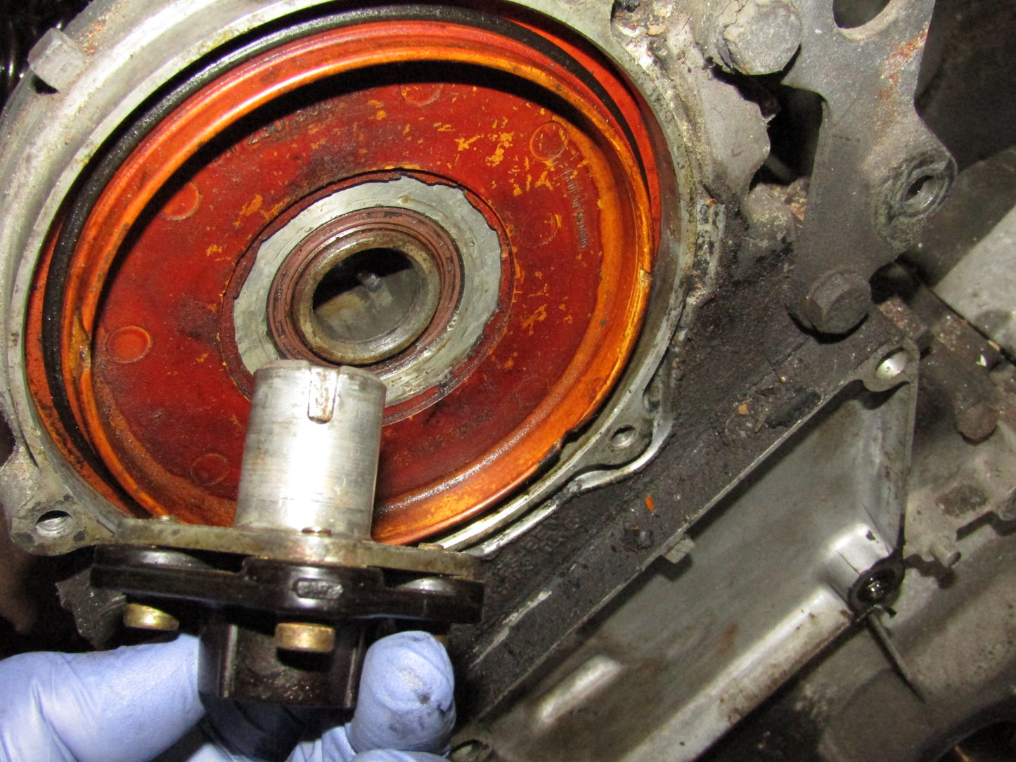 86-93 Mercedes Benz 300E 3.0L OEM Ignition Rotor Mount Adapter