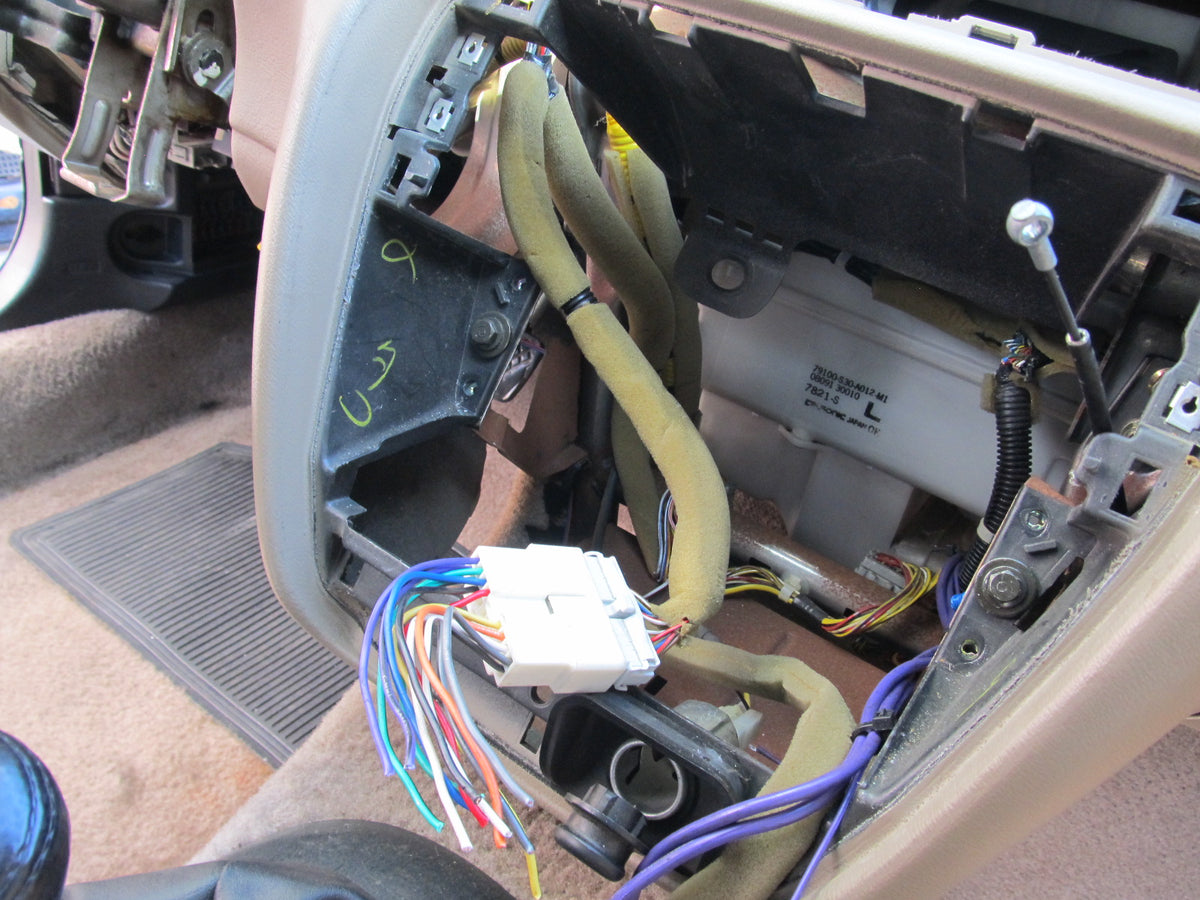 97 98 99 00 01 Honda Prelude OEM Radio Pigtail Harness