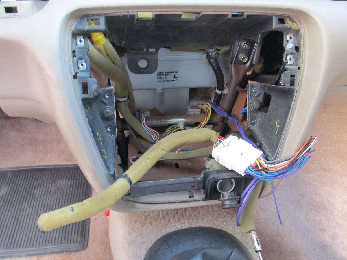 97 98 99 00 01 Honda Prelude OEM Radio Pigtail Harness