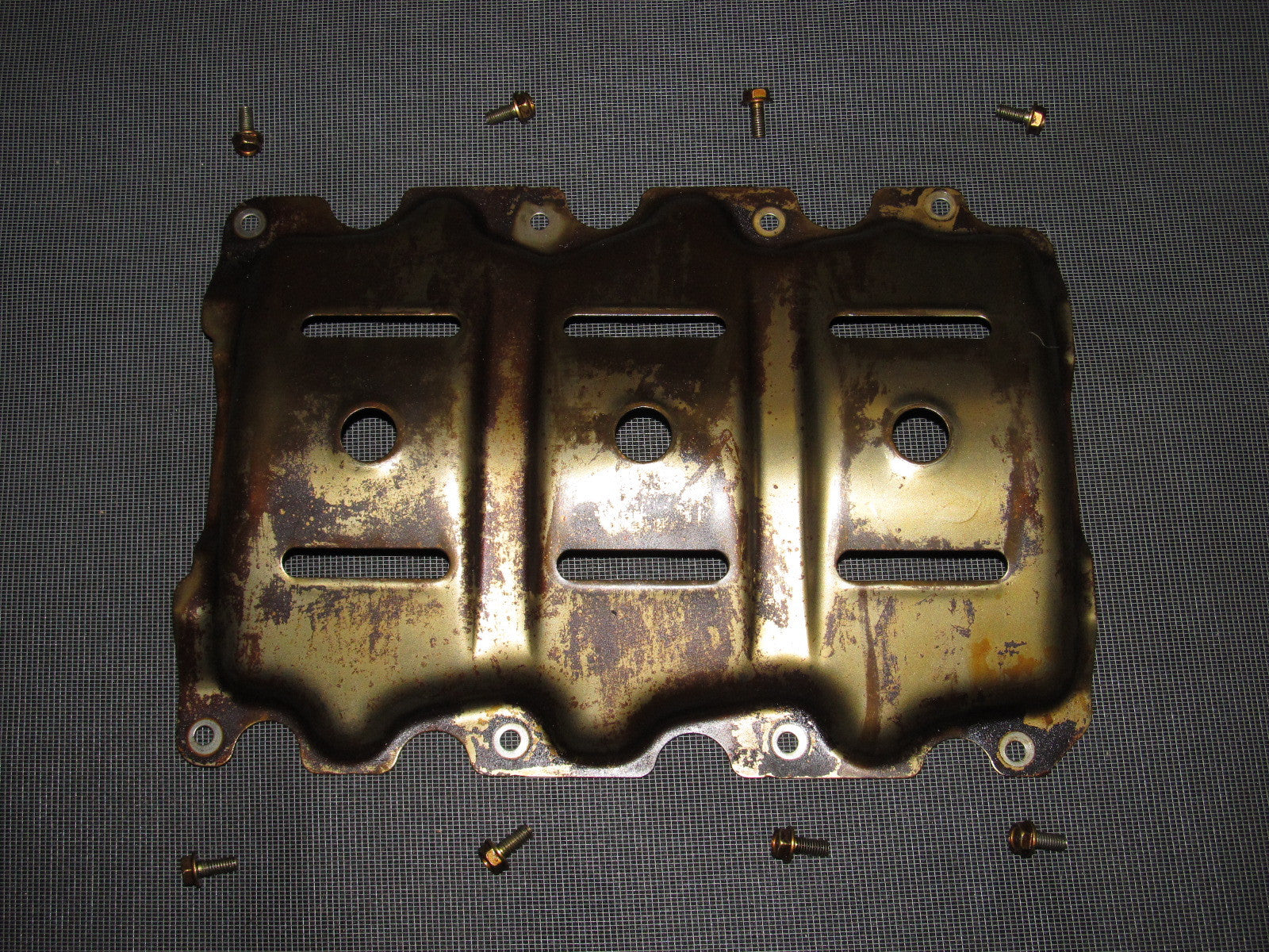 01 02 03 Acura CL Type-S J32A2 Engine Oil Pan Baffle Plate