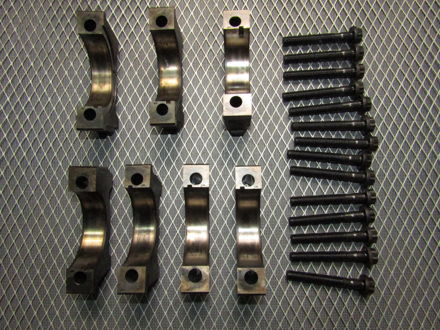 1991 Toyota Crown 2JZ-GE None VVti OEM Engine Crankshaft Bearing Cap Set