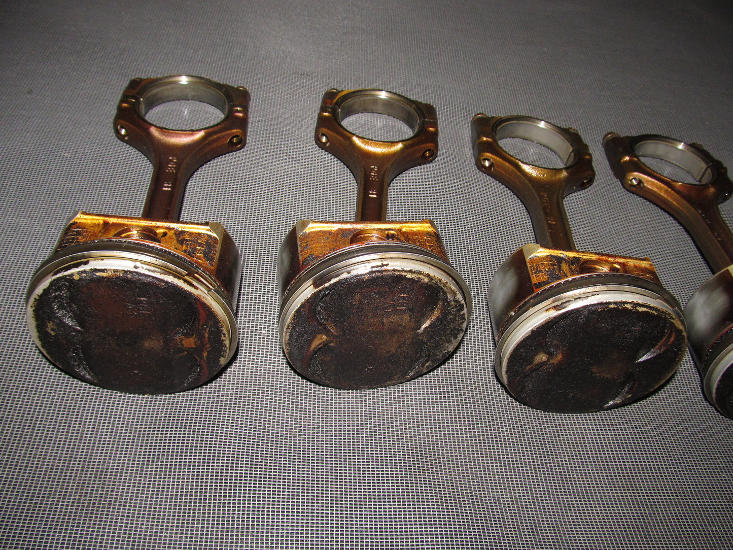 01 02 03 Acura CL Type-S J32A2 Engine Piston Assembly Set
