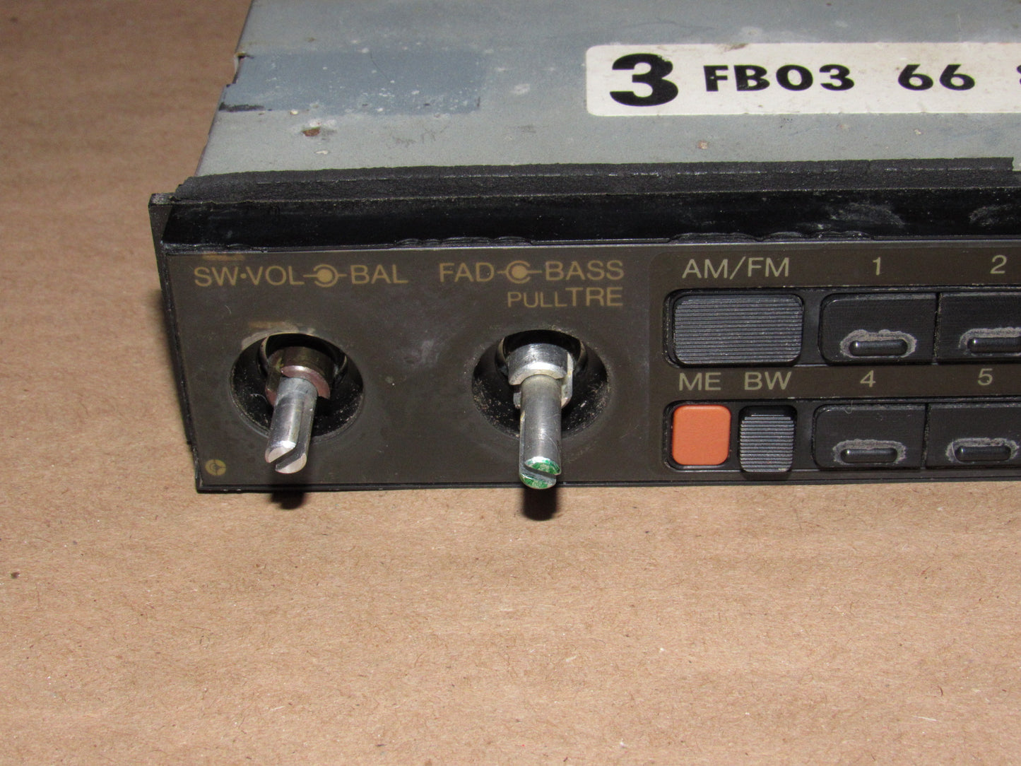 86 87 88 Mazda RX7 OEM Stereo Radio Unit