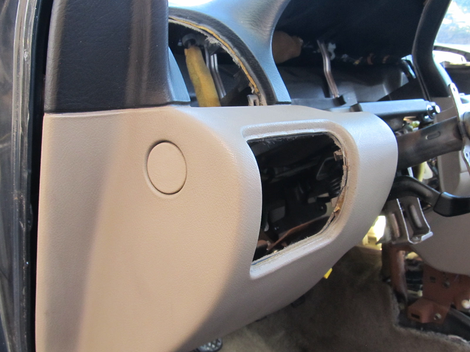 97 98 99 00 01 Honda Prelude OEM Dash Side Filler Cap Trim ...