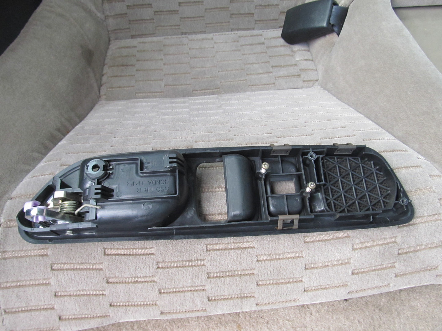 97 98 99 00 01 Honda Prelude OEM Interior Door Handle & Bezel Trim Cover - Right