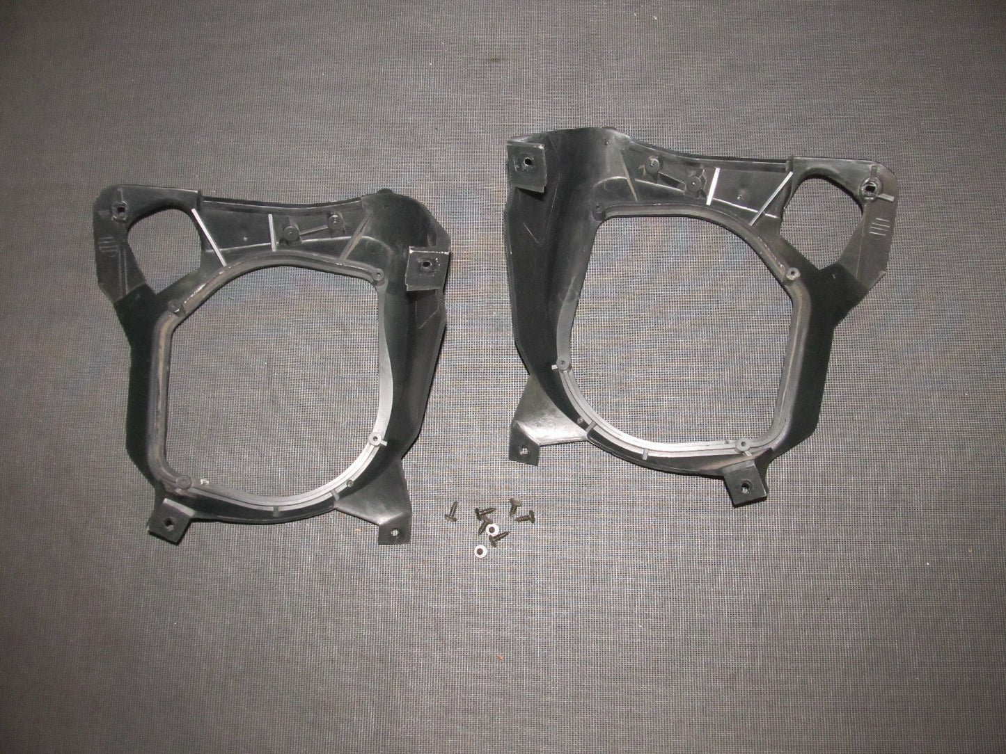 88 89 Honda CRX OEM Rear Speaker Bracket Set