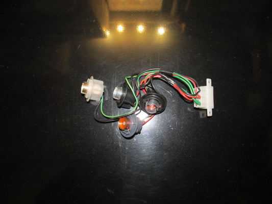 86-88 Mazda RX7 Turbo OEM Tail Light Bulb Socket & Harness - Left or Right